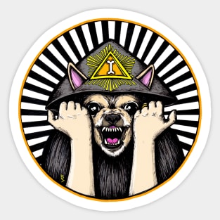 ALEiSTER GROWLEY Sticker